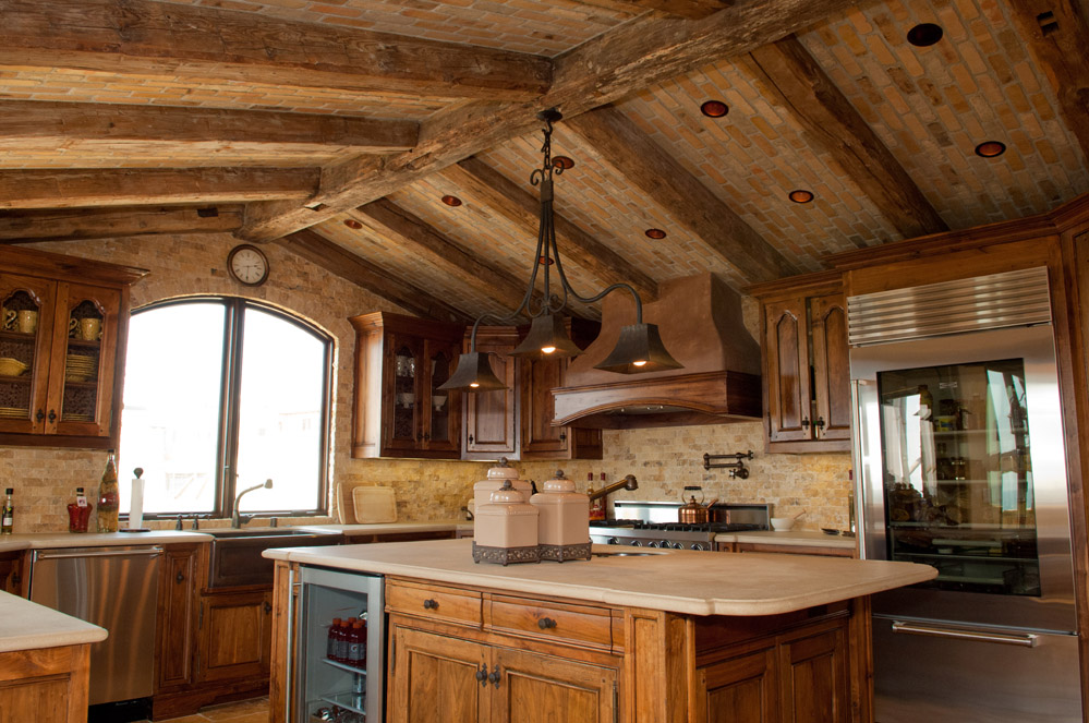 rustic elegance kitchen designed by Timme G Design